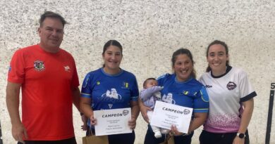 Hubo actividad para los pelotaris lamatritenses