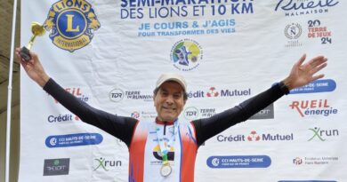 “Tony” Pérez corrió la media maratón de París