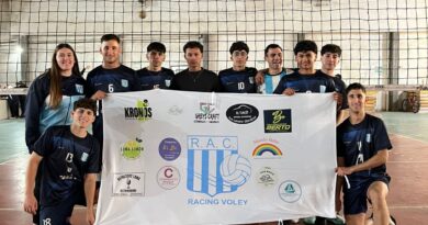 Vóley: Un triunfo y una derrota para Racing